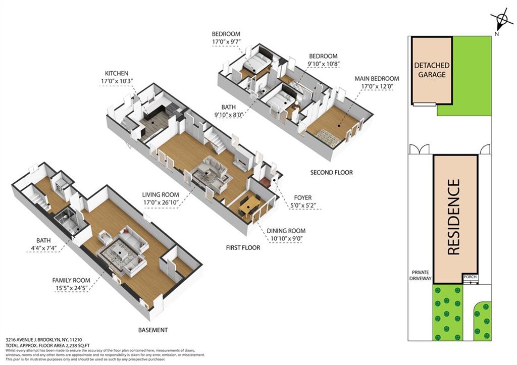 Brooklyn, New York, 11210, United States, 3 Bedrooms Bedrooms, ,3 BathroomsBathrooms,Residential,Active,1920267