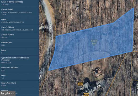 E MEADOW WOOD WAY LOT PAR B, CLARKSVILLE, MD 21029 - Image 1