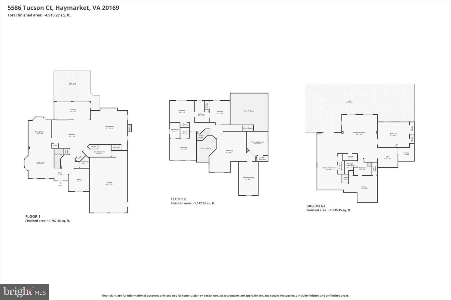 Haymarket, Virginia, 20169, United States, 5 Bedrooms Bedrooms, ,5 BathroomsBathrooms,Residential,Pending,2045778