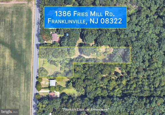 1386 FRIES MILL RD, FRANKLINVILLE, NJ 08322 - Image 1