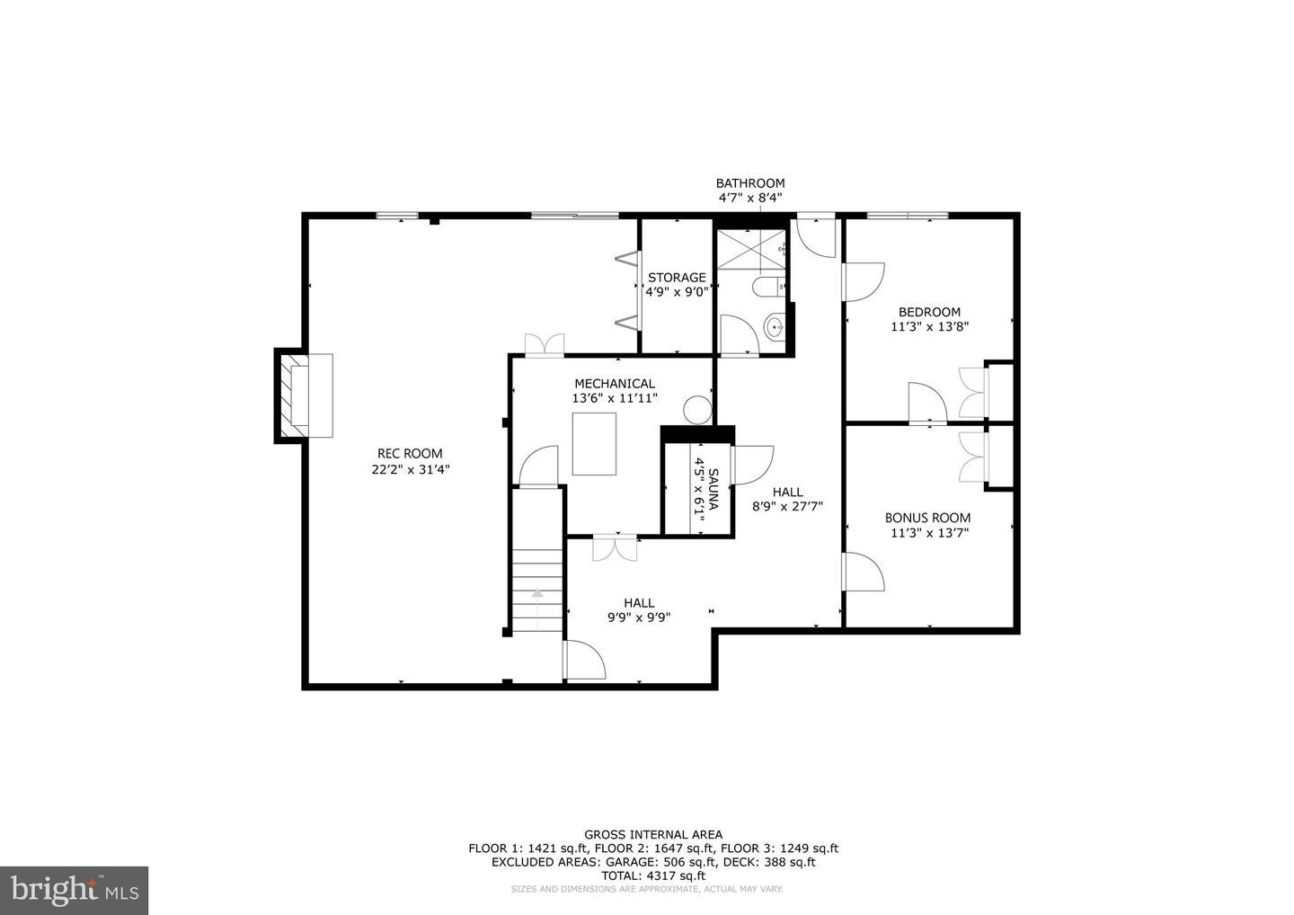 Arlington, Virginia, 22207, United States, 5 Bedrooms Bedrooms, ,4 BathroomsBathrooms,Residential,Active,1843845