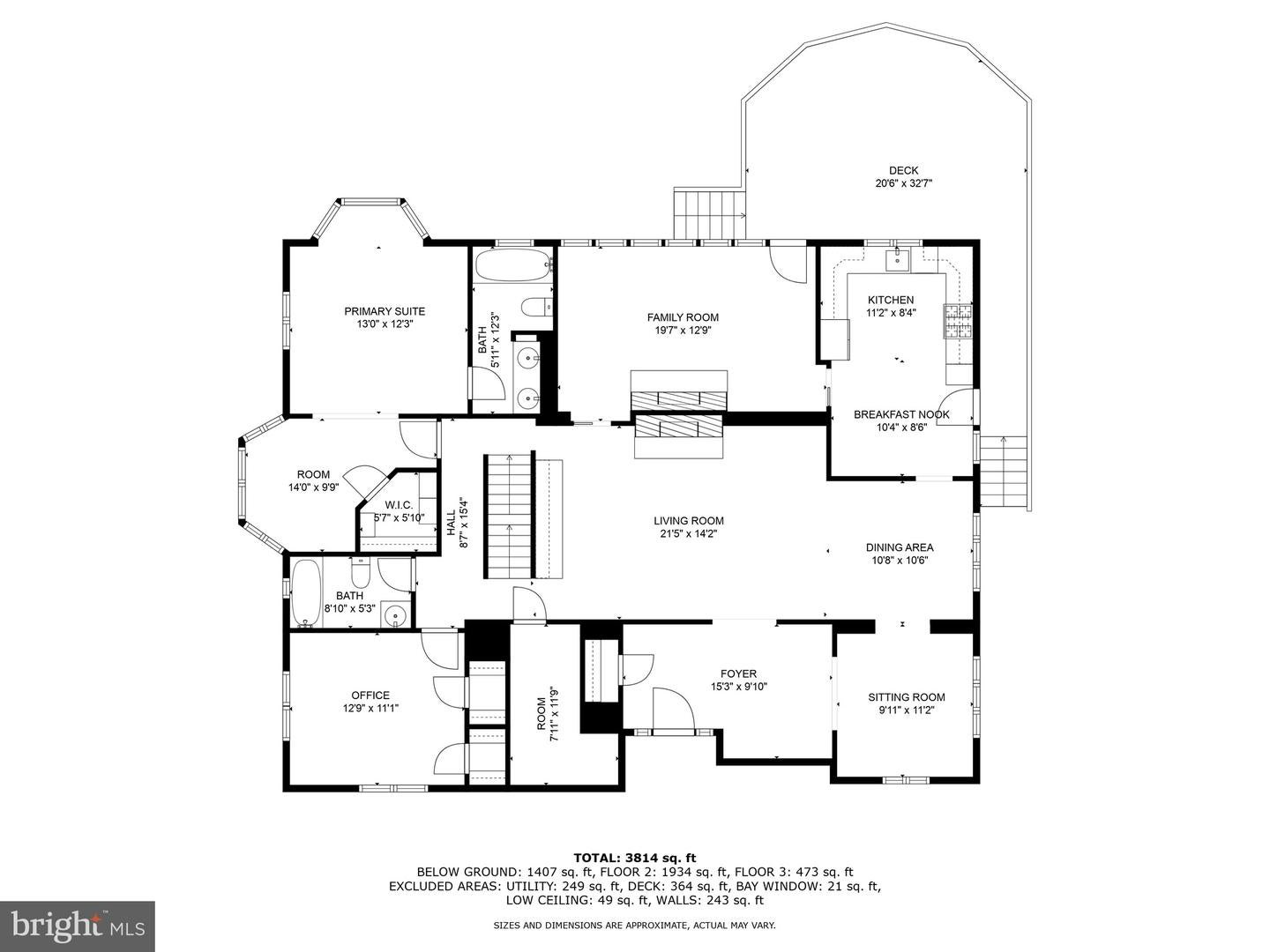 Arlington, Virginia, 22207, United States, 5 Bedrooms Bedrooms, ,4 BathroomsBathrooms,Residential,Active,1943764