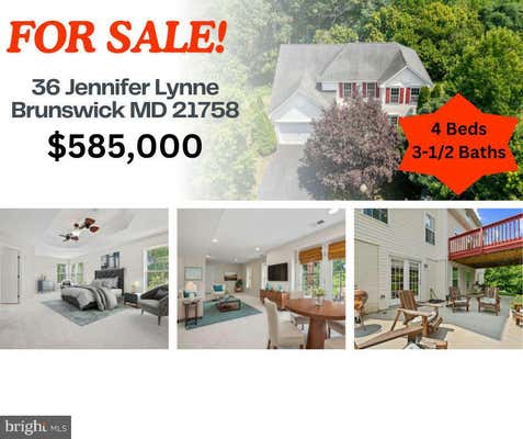 36 JENNIFER LYNNE DR, BRUNSWICK, MD 21758 - Image 1