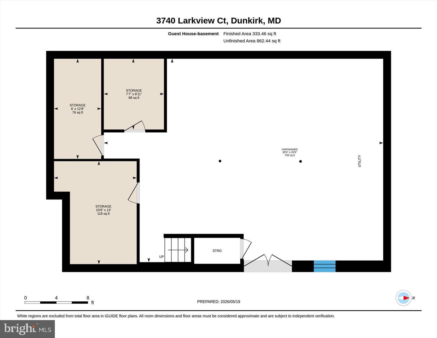 Dunkirk, Maryland, 20754, United States, 8 Bedrooms Bedrooms, ,9 BathroomsBathrooms,Residential,Active,2052010