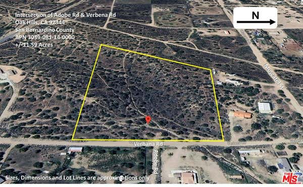 0 VICINITY OF VERBANA RD, OAK HILLS, CA 92344 - Image 1