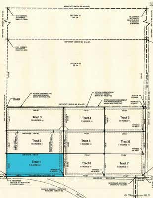 TRACT 1 CONROY CT, CARPENTER, WY 82054 - Image 1