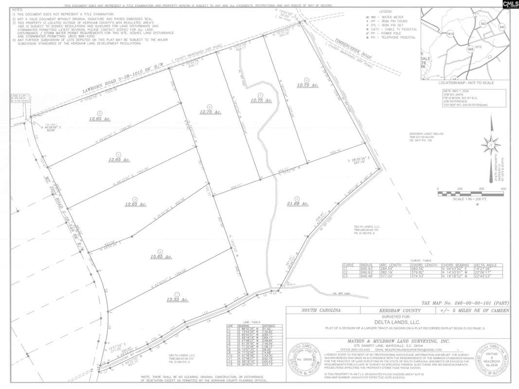 TRACT 1 MT ZION ROAD, CAMDEN, SC 29020, photo 1