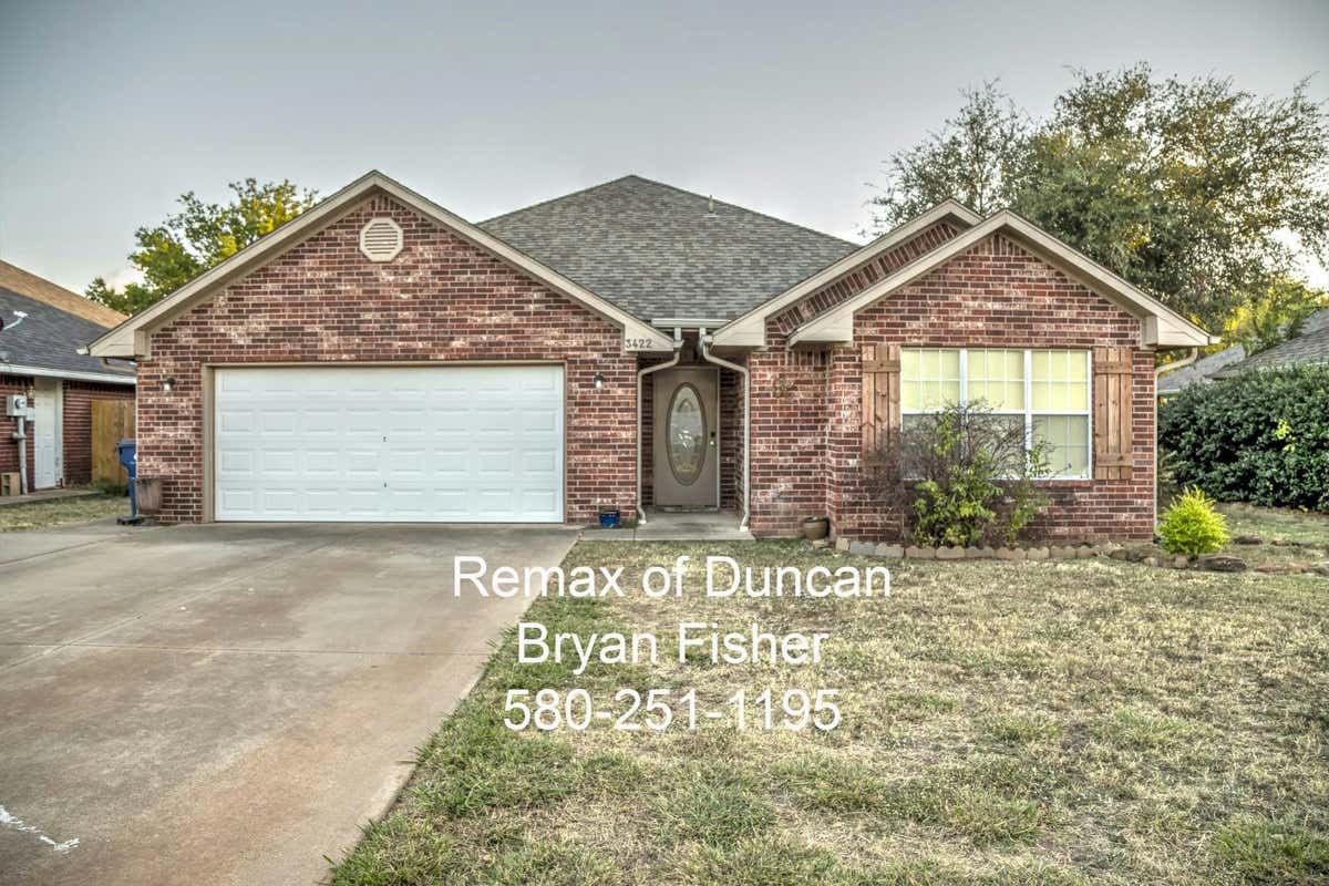 3422 BATES DR, DUNCAN, OK 73533, photo 1 of 44