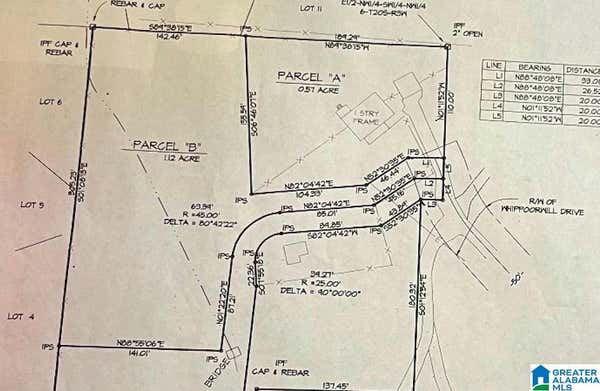 1.12 ACRES WHIPPOORWILL DRIVE # B, COUNTY, AL 35244 - Image 1