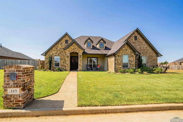 115 NEW BRAUNFELS LN, HALLSVILLE, TX 75650 - Image 1