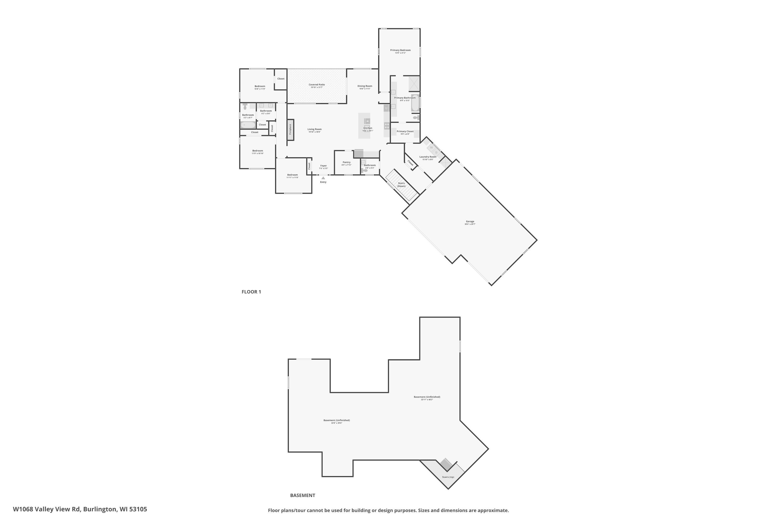 Burlington, Wisconsin, 53105, United States, 4 Bedrooms Bedrooms, ,3 BathroomsBathrooms,Residential,Active,1909856