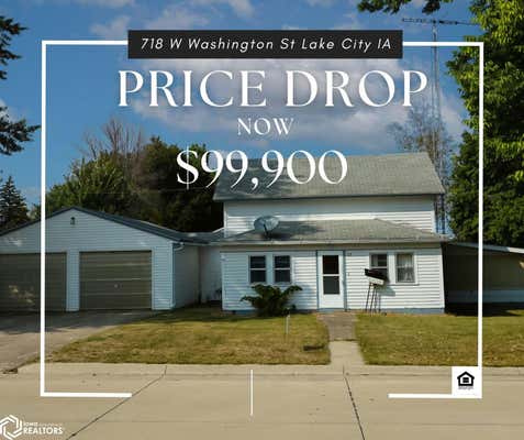 718 W WASHINGTON ST, LAKE CITY, IA 51449 - Image 1