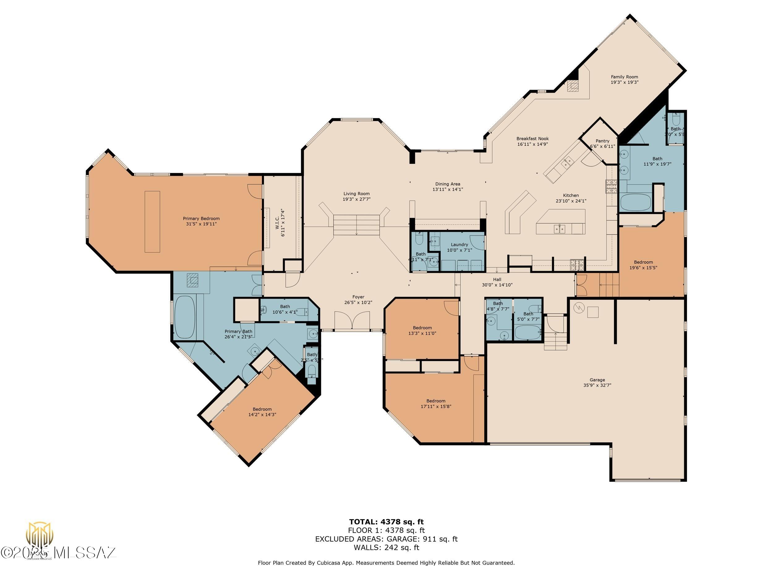 Tucson, Arizona, 85718, United States, 5 Bedrooms Bedrooms, ,4 BathroomsBathrooms,Residential,Active,1929922