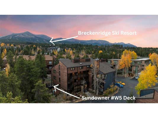 465 FOUR O'CLOCK RD # W5, BRECKENRIDGE, CO 80424 - Image 1