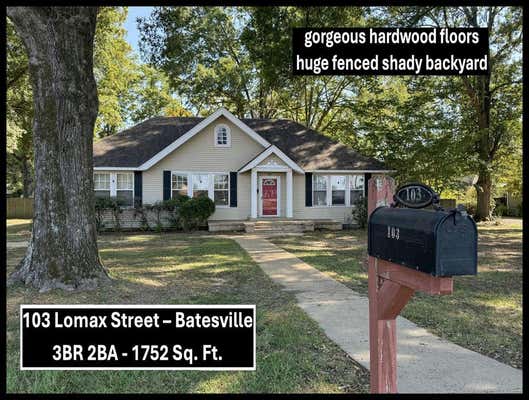 103 LOMAX ST, BATESVILLE, MS 38606 - Image 1