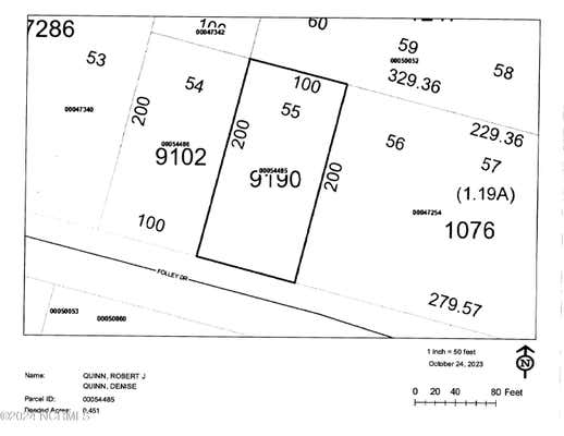 LOT 55 FOLLEY DRIVE # 55, PINEBLUFF, NC 28373 - Image 1