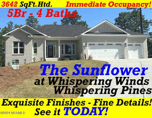 8 SUNFLOWER CT, WHISPERING PINES, NC 28327 - Image 1