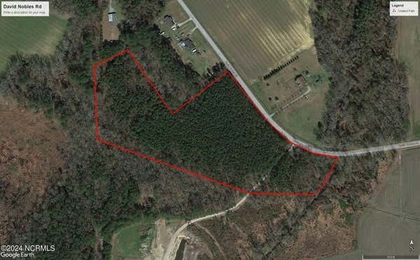 0 DAVID NOBLES ROAD, ROBERSONVILLE, NC 27871 - Image 1