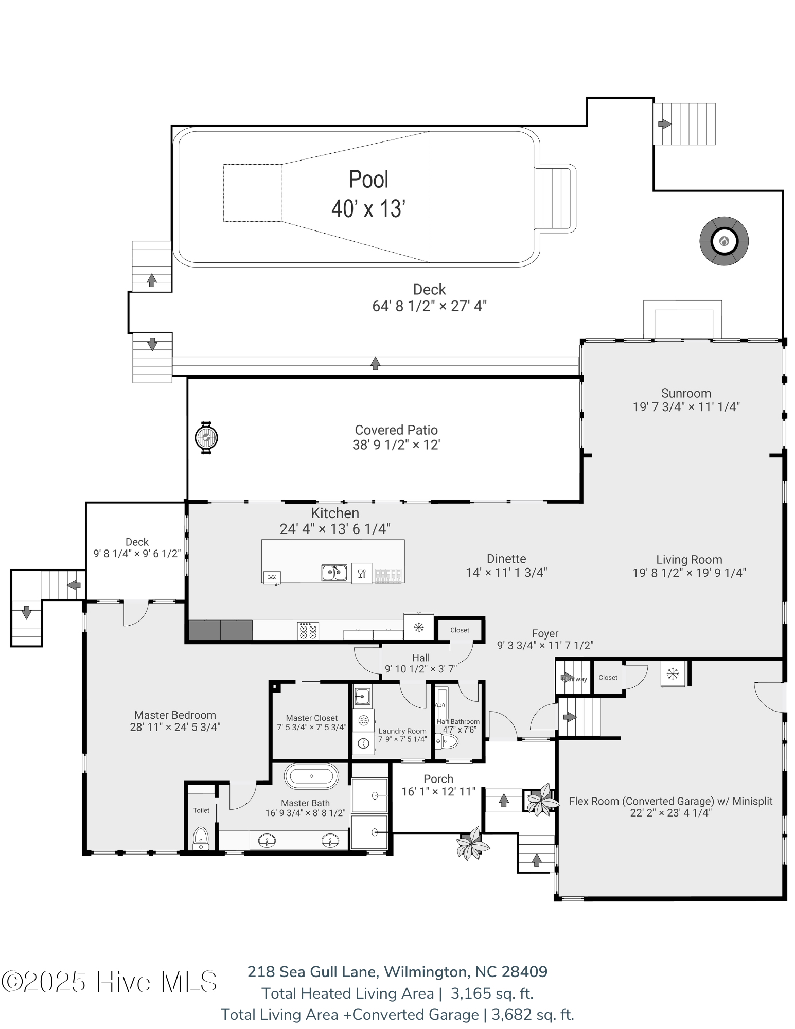Wilmington, North Carolina, 28409, United States, 4 Bedrooms Bedrooms, ,4 BathroomsBathrooms,Residential,Active,1859372