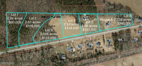 LOT 5 US 264A # 5, BAILEY, NC 27807 - Image 1