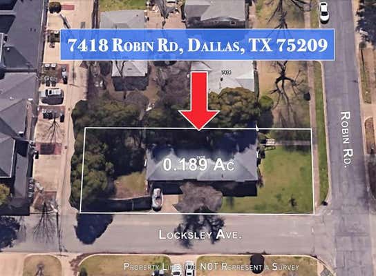 7418 ROBIN RD, DALLAS, TX 75209 - Image 1