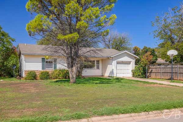 834 BUCCANEER DR, ABILENE, TX 79605 - Image 1