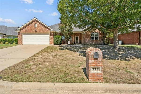 115 CLYDE DR, ALEDO, TX 76008 - Image 1