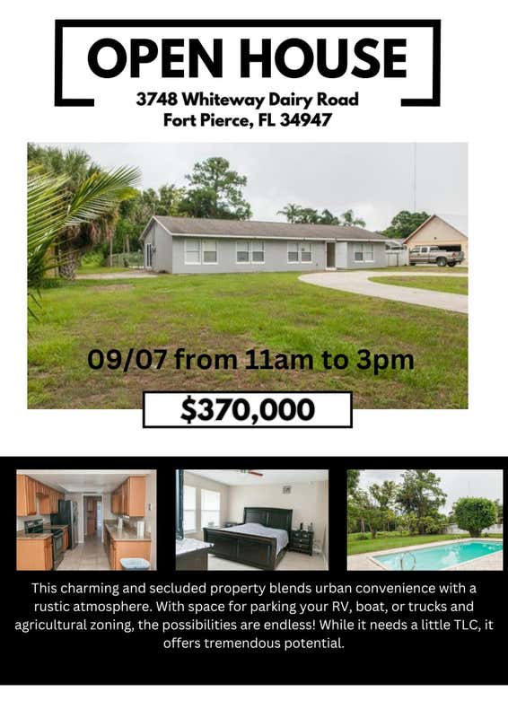 3748 WHITEWAY DAIRY RD, FORT PIERCE, FL 34947, photo 1 of 20