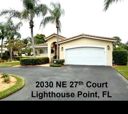 2030 NE 27TH CT, LIGHTHOUSE POINT, FL 33064 - Image 1