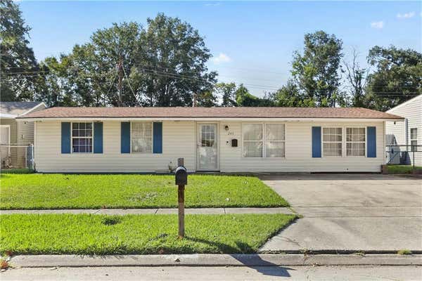 245 W TISH DR, AVONDALE, LA 70094 - Image 1