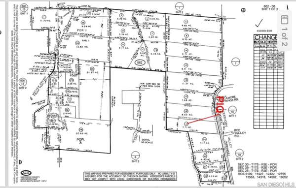 LOT 19 - 00 DEERHORN VALLEY ROAD # 19, JAMUL, CA 91935 - Image 1