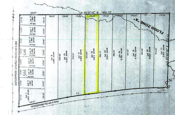 LOT 12 WOODHAM RD, ASHFORD, AL 36312, photo 2 of 2