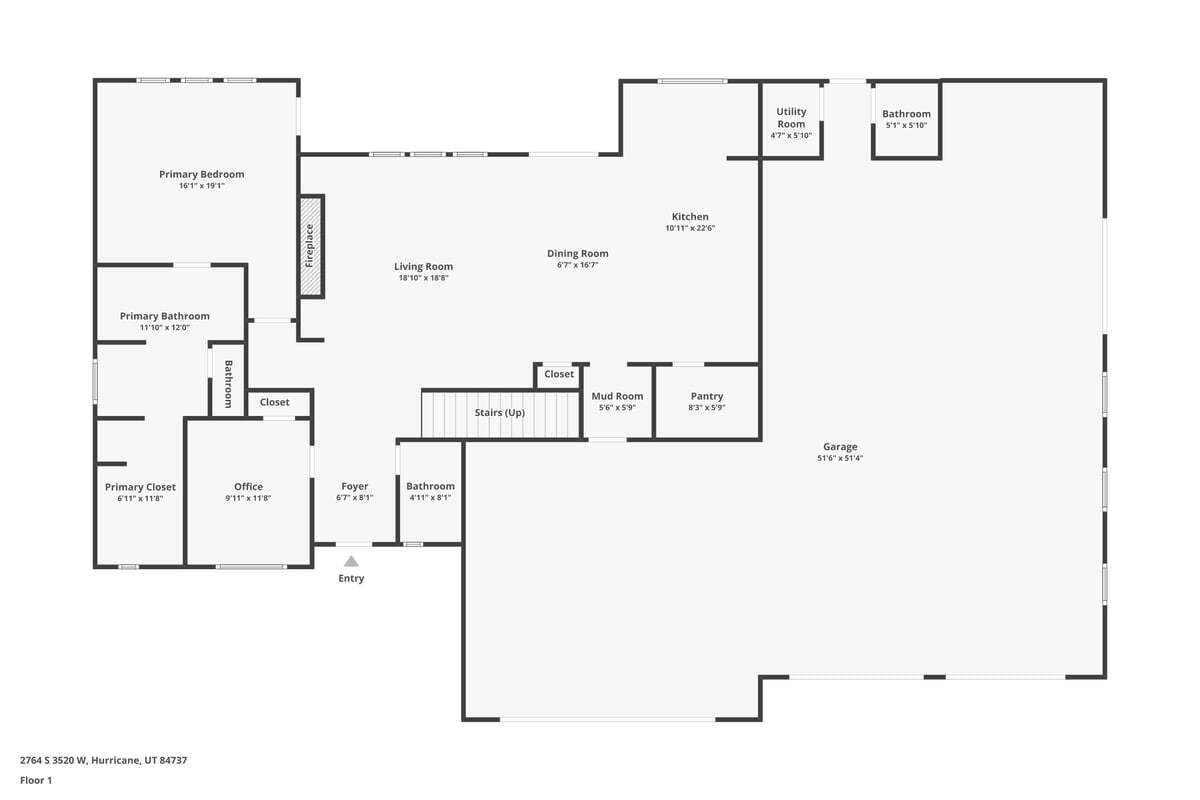 Hurricane, Utah, 84737, United States, 5 Bedrooms Bedrooms, ,5 BathroomsBathrooms,Residential,Active,1996303