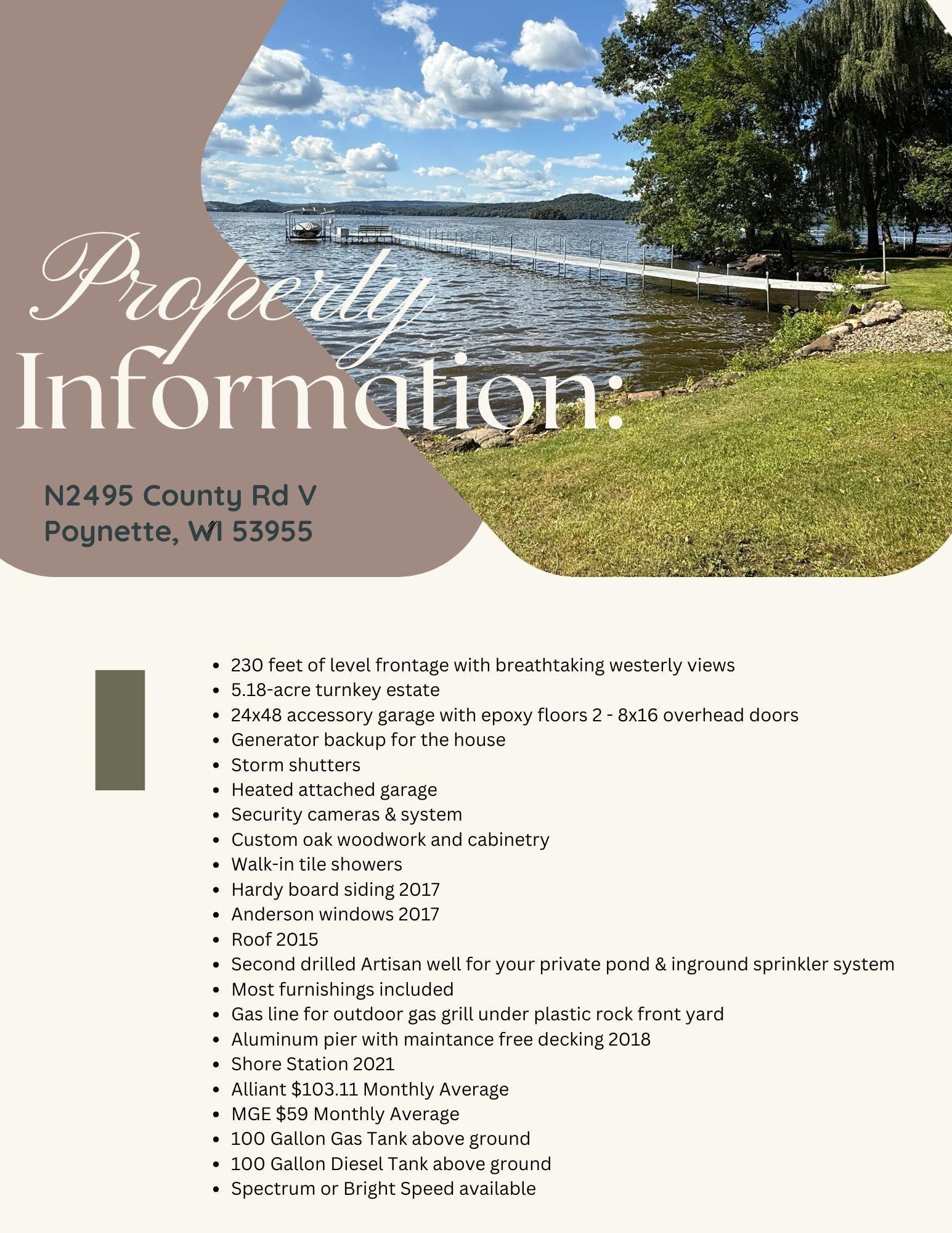 Poynette, Wisconsin, 53955, United States, 4 Bedrooms Bedrooms, ,2 BathroomsBathrooms,Residential,Active,1997880