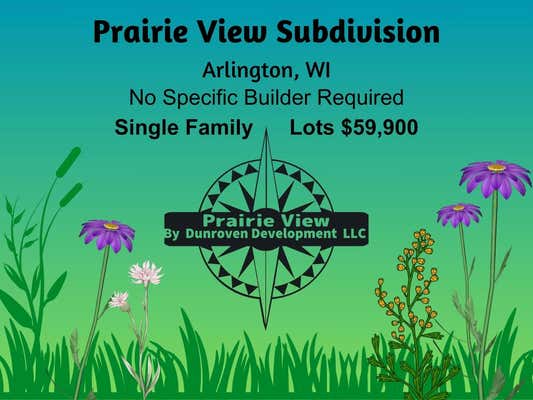 LOT 125 PRAIRIE VIEW LANE, ARLINGTON, WI 53911 - Image 1