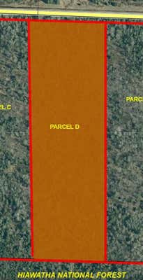 PARCEL D BLACK POINT ROAD # 10.6 +/- ACRES, MORAN, MI 49760 - Image 1