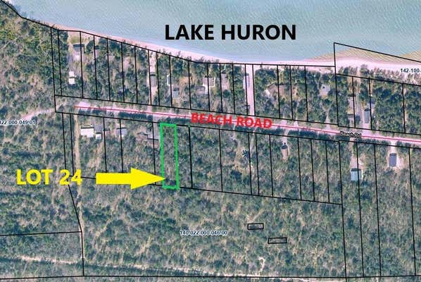 LOT#24 BEACH ROAD, ROGERS CITY, MI 49779 - Image 1