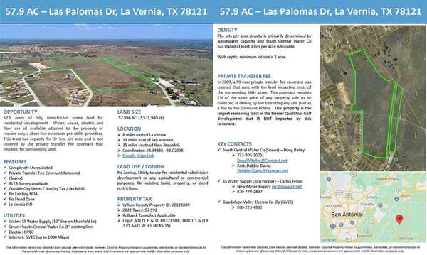 TBD LAS PALOMAS DR, LA VERNIA, TX 78121, photo 2 of 23