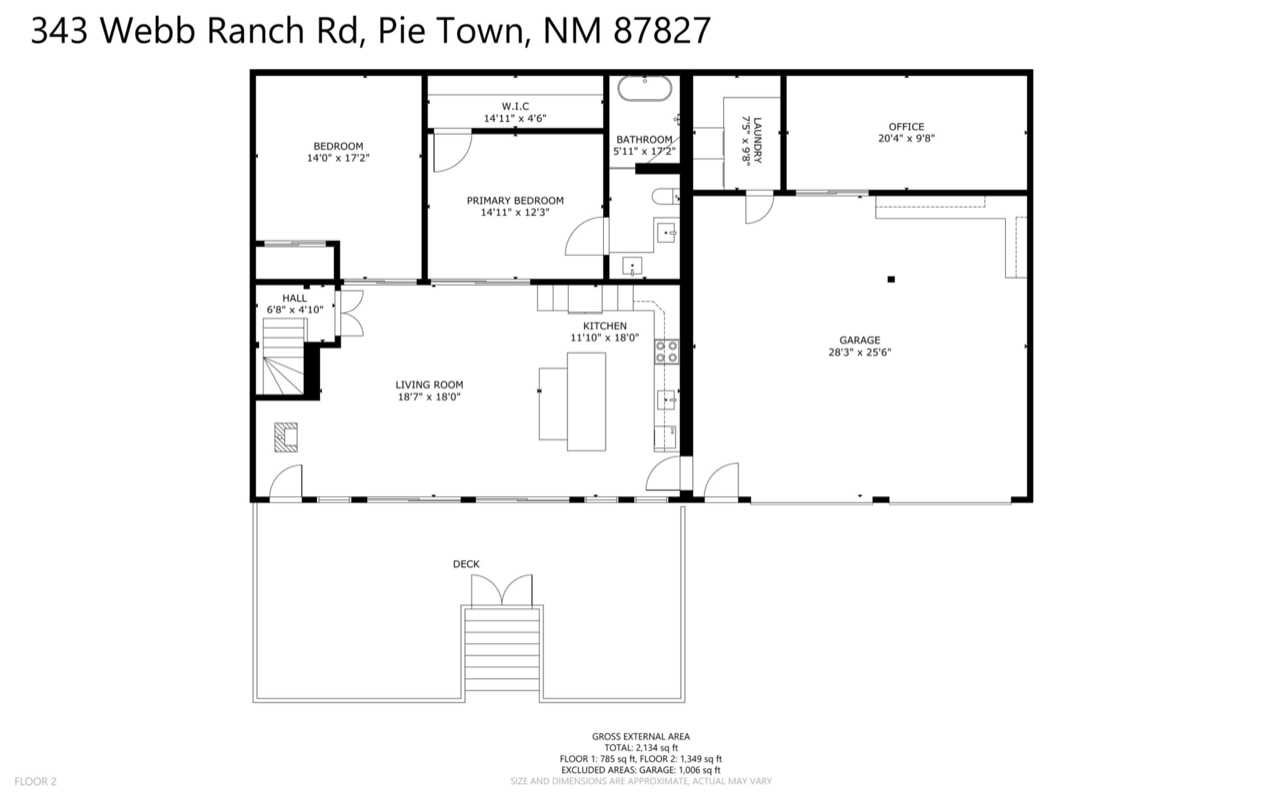 Pie Town, New Mexico, 87827, United States, 5 Bedrooms Bedrooms, ,3 BathroomsBathrooms,Residential,Active,1863330