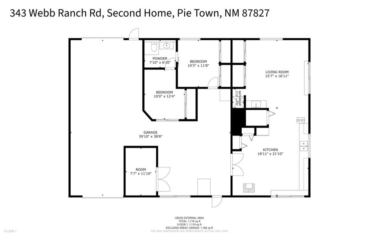 Pie Town, New Mexico, 87827, United States, 5 Bedrooms Bedrooms, ,3 BathroomsBathrooms,Residential,Active,1863330