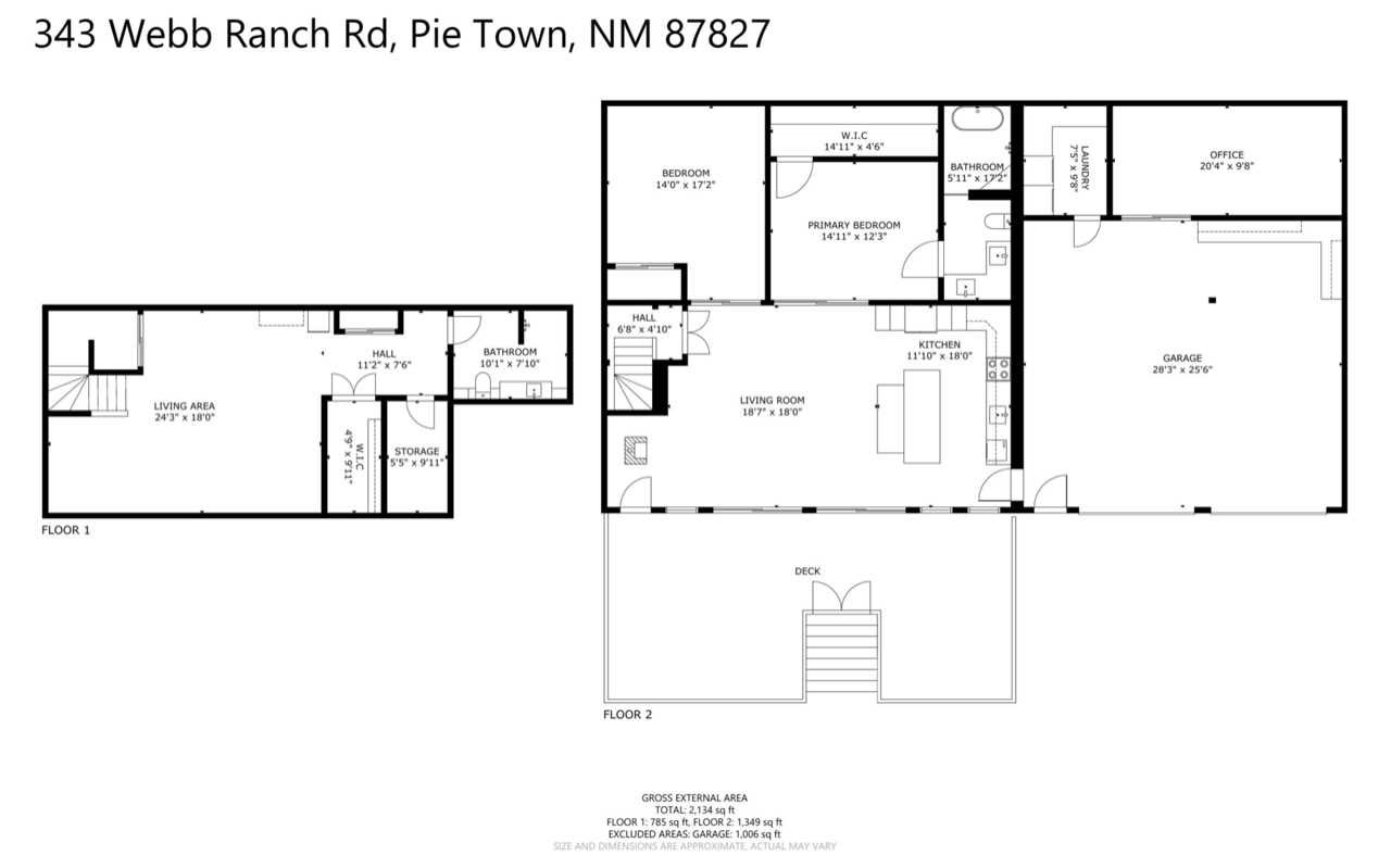 Pie Town, New Mexico, 87827, United States, 5 Bedrooms Bedrooms, ,3 BathroomsBathrooms,Residential,Active,1863330