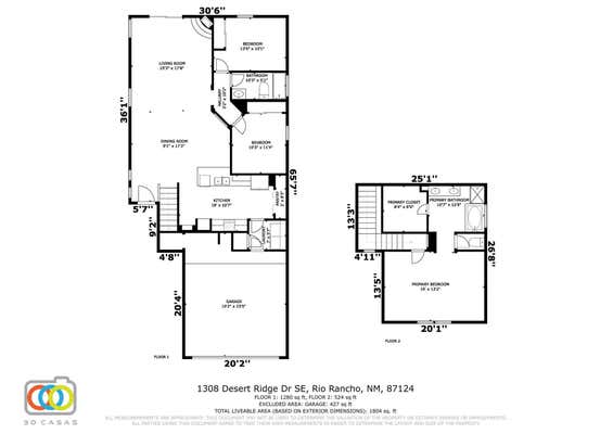 1308 DESERT RIDGE DR SE, RIO RANCHO, NM 87124 - Image 1