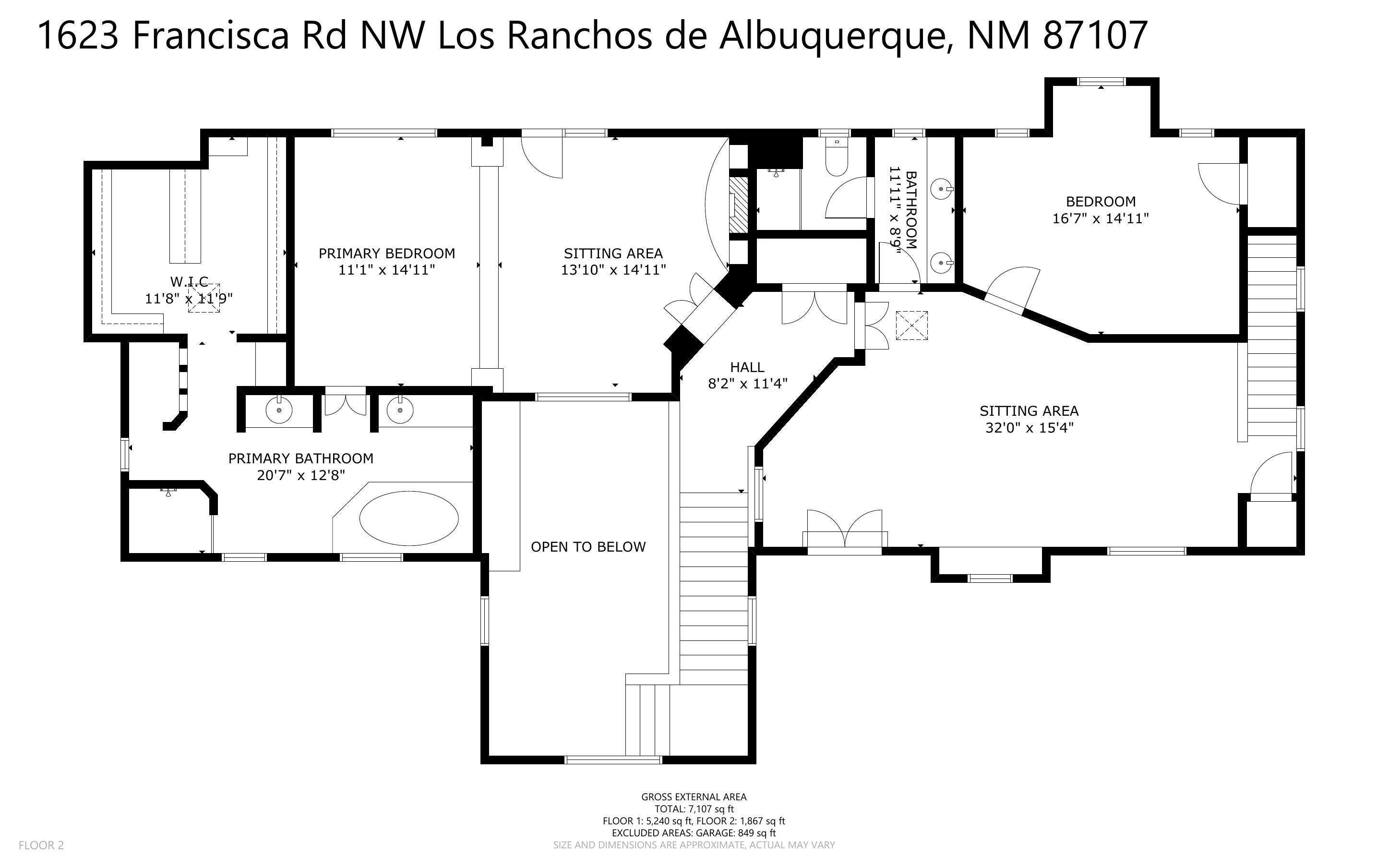 Los Ranchos, New Mexico, 87107, United States, 4 Bedrooms Bedrooms, ,6 BathroomsBathrooms,Residential,Active,1965830