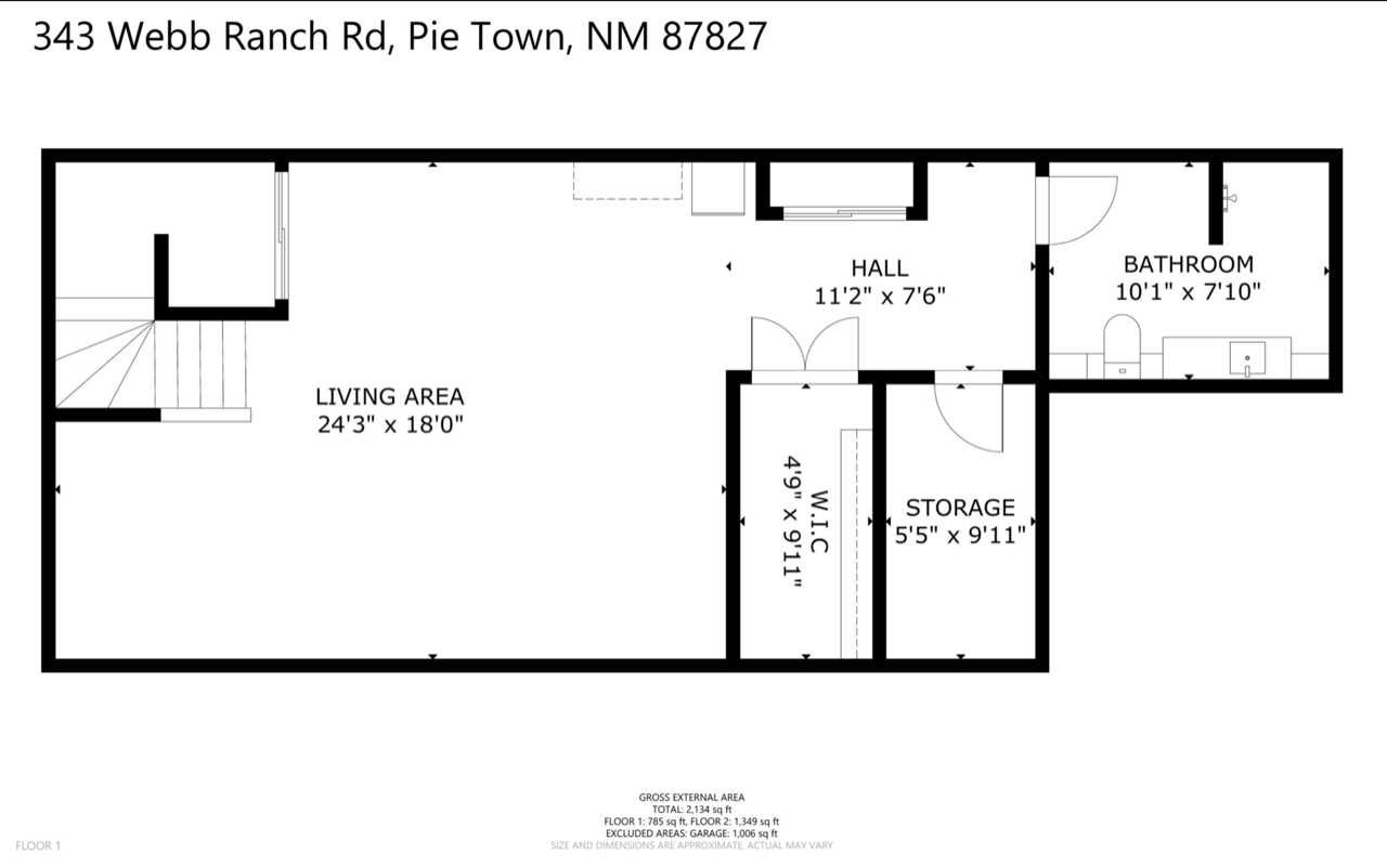Pie Town, New Mexico, 87827, United States, 5 Bedrooms Bedrooms, ,3 BathroomsBathrooms,Residential,Active,1863330