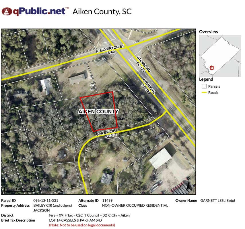 LOT 1 BAILEY CIRCLE, JACKSON, SC 29831, photo 1