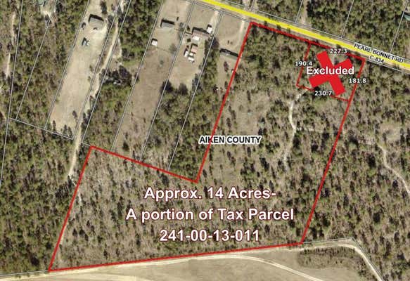 14 ACRES PEARL BONNET ROAD, WINDSOR, SC 29856 - Image 1