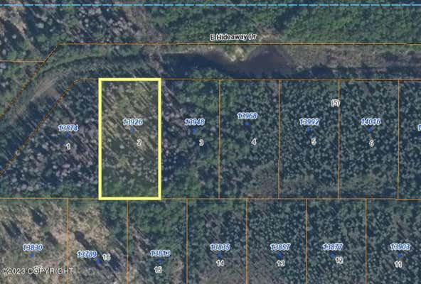 13926 E HIDEAWAY DR, WILLOW, AK 99688 - Image 1