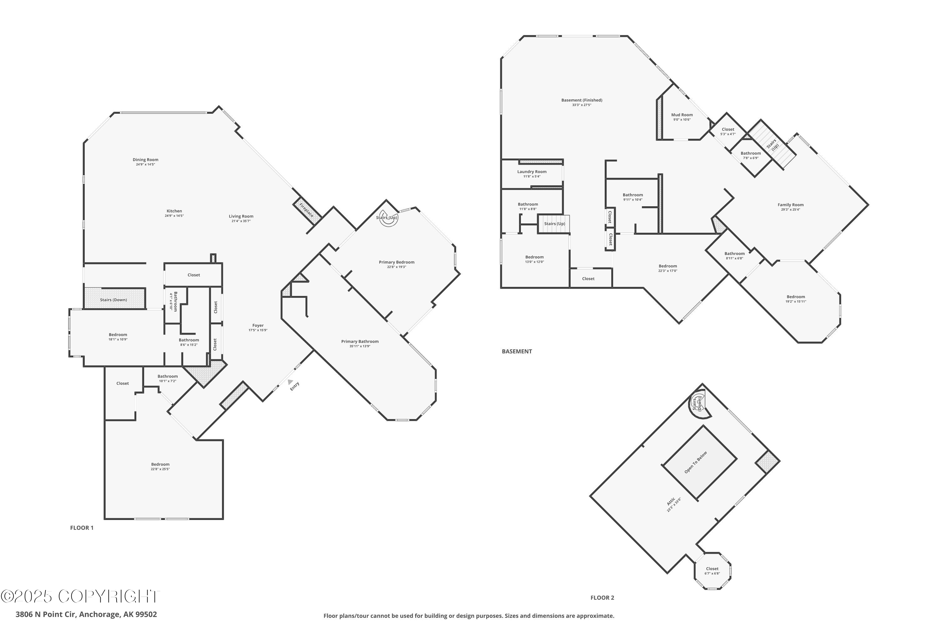 Anchorage, Alaska, 99502, United States, 5 Bedrooms Bedrooms, ,8 BathroomsBathrooms,Residential,Active,1964267