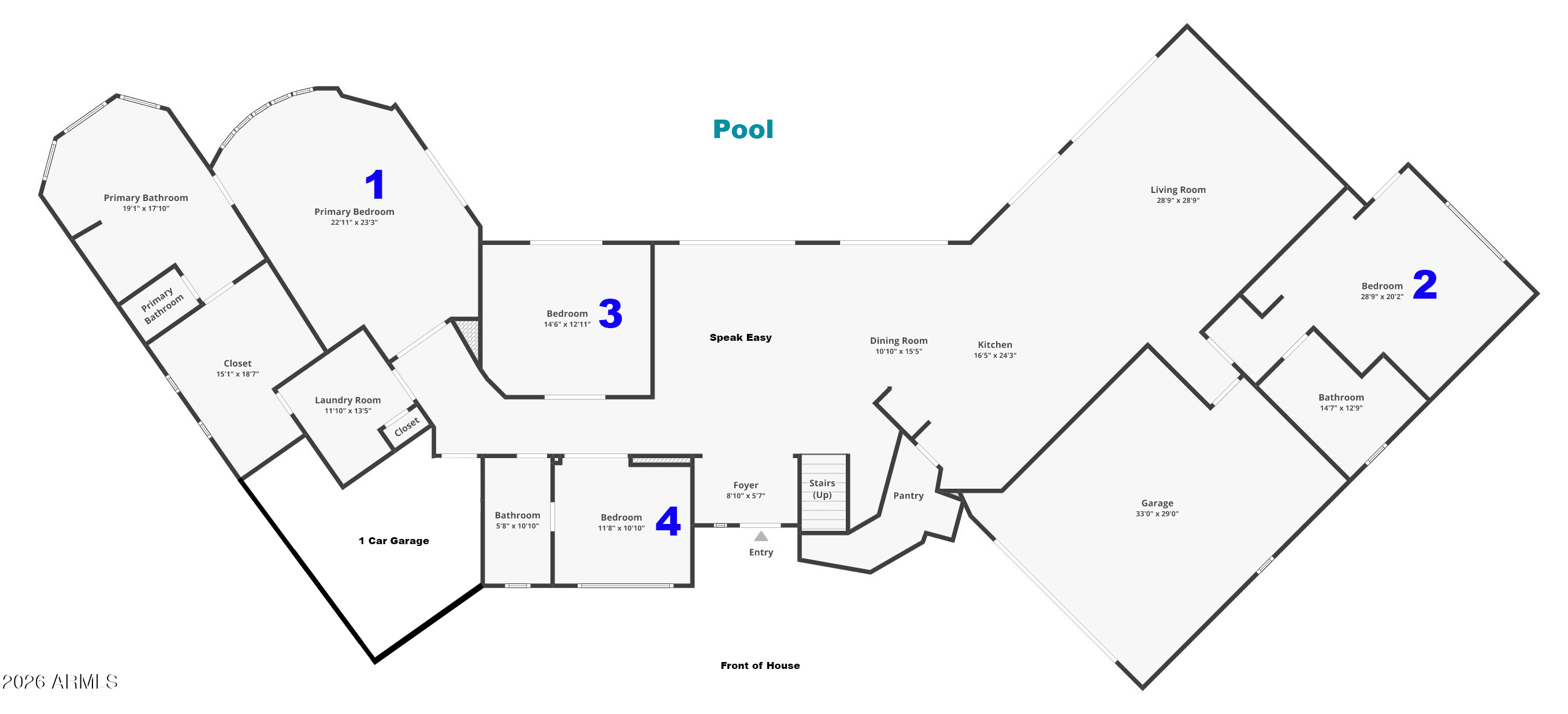 Glendale, Arizona, 85308, United States, 5 Bedrooms Bedrooms, ,4 BathroomsBathrooms,Residential,Active,2009862