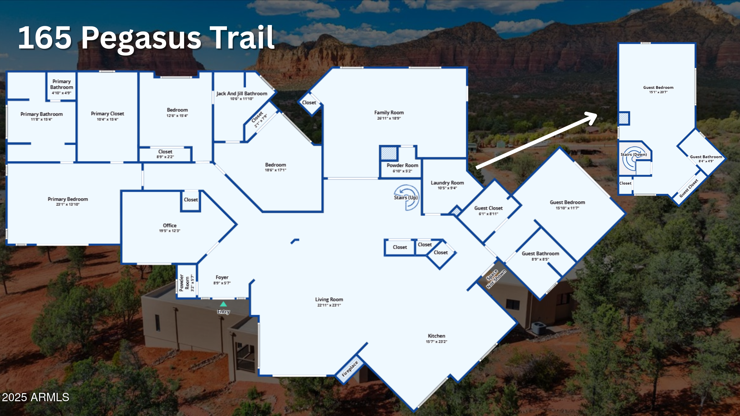 Sedona, Arizona, 86351, United States, 5 Bedrooms Bedrooms, ,6 BathroomsBathrooms,Residential,Active,1944107